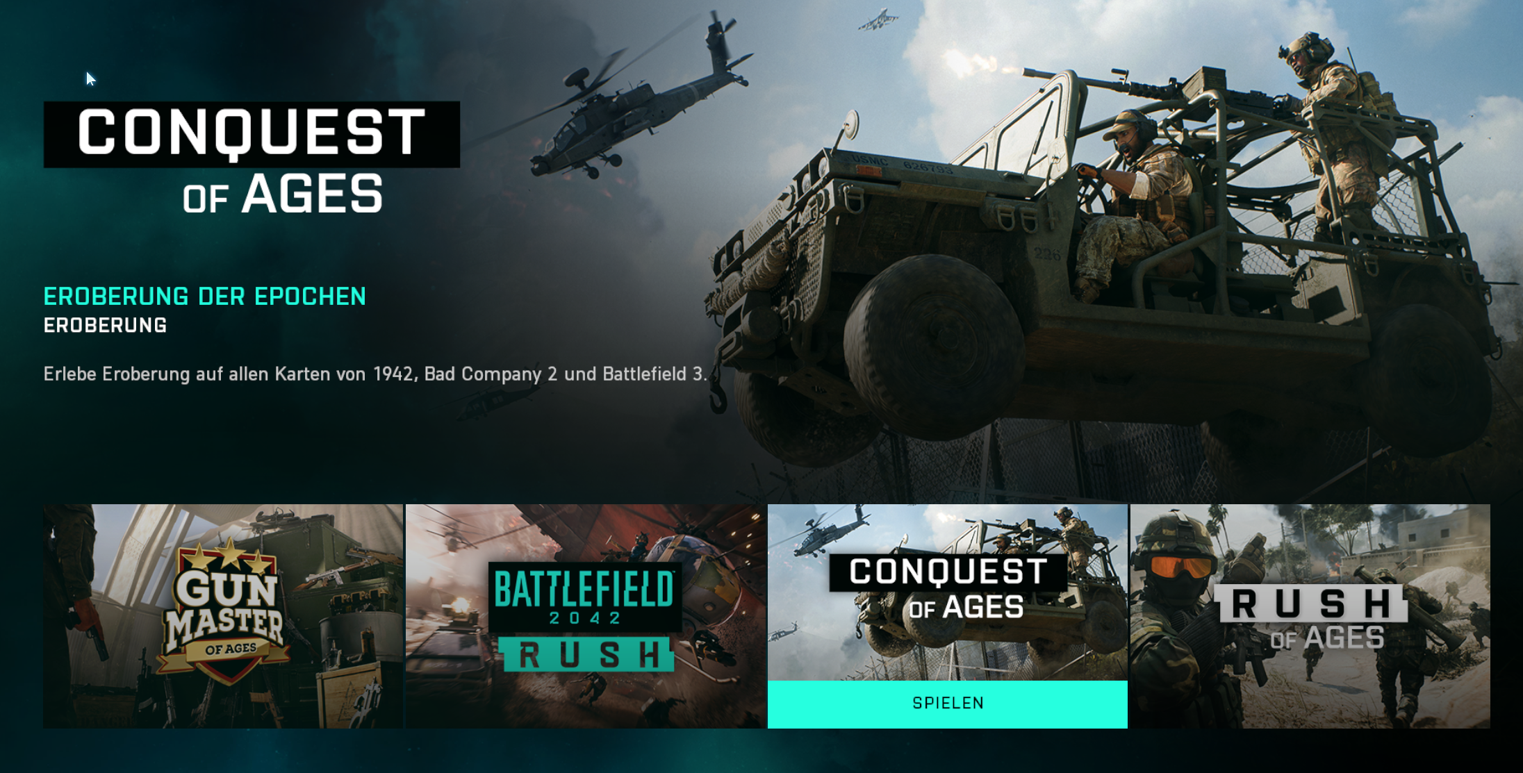 Battlefield Portal: Drei neue Spielmodi-Playlists veröffentlicht